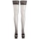 Samodržící punčochy Cottelli Legwear 17 den