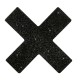 Samolepky na bradavky ve tvaru kříže Titty Sticker X
