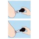 Savky na bradavky s kroužky Nipple pump 2 ks