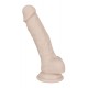 Silikonové dildo s přísavkou velikost M 18 cm