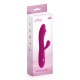 Silikonový vibrátor králíček 🐰 Becca 18,6 cm, USB