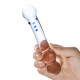 Skleněné dildo Glas na bod G transparentní 14,5 cm