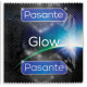 Svítící kondomy 💡 Pasante Glow 53 mm 3 ks