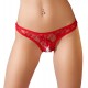 Tanga s otevřeným rozkrokem Cottelli Lingerie