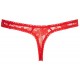 Tanga s otevřeným rozkrokem Cottelli Lingerie