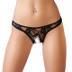 Tanga s otevřeným rozkrokem Cottelli Lingerie