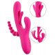 Trojitý vibrátor Triple Vibe s kmitajícím jazýčekm 👅 24,4 cm