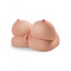 Vibrační masturbátor pro muže Pipedream Dirty Talk Titty Fuck-Her