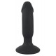 Vibrační stimulátor prostaty Black Velvets 14 cm