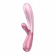 Vyhřívaný vibrátor se dvěma motorky Satisfyer Hot Lover 19,8 cm