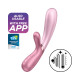 Vyhřívaný vibrátor se dvěma motorky Satisfyer Hot Lover 19,8 cm