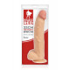 XXL dildo s přísavkou Capitan Red The Prodigy 33 x Ø 6,6 cm