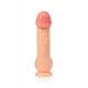 XXL dildo s přísavkou The Super Capitan Red 29 x Ø 6,5 cm